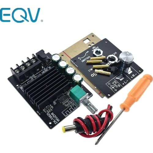 ZK-1002L TPA3116D2 100WX2 Mini Bluetooth 5.0 Wireless Audio Power Digital Amplifier Board Stereo Amp DC 12V 24V