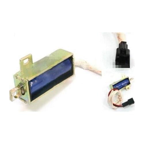 1pc pull type DC frame type solenoid lock HIO-0437L-12V08 pull type solenoid control cabinet