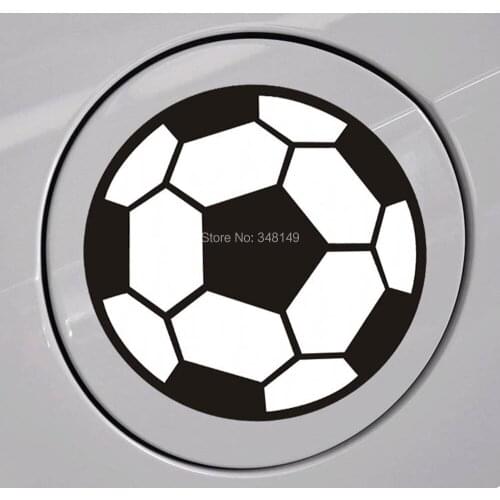 Aliauto car-styling Football car sticker and Decal accessories For ford focus vw skoda polo golf opel renault peugeot toyota