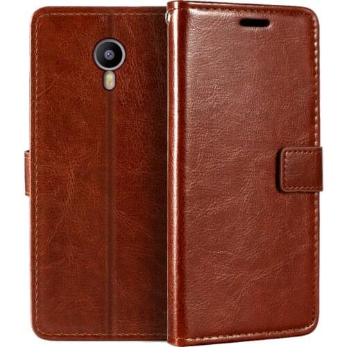 Case For Meizu M2 Note Wallet Premium PU Leather Magnetic Flip Case Cover With Card Holder And Kickstand For Meizu M2 Note