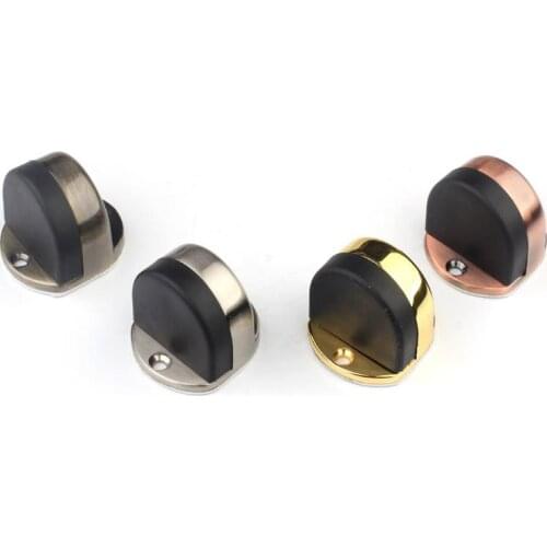 Door Stops Sticker Door Stopper Door Holder Toilet Glass Door Hidden Doorstop Furniture Hardware