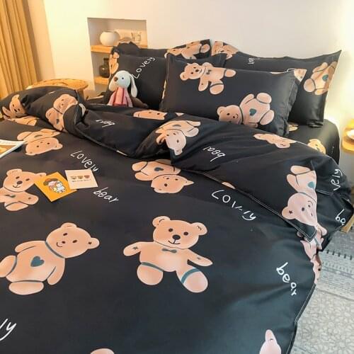 Queen Size Comforter Sets Duvet Cover Set Bedding 160x200 Bed Underwear Anime Bedspreads for Matr... Bed Linen 2 People