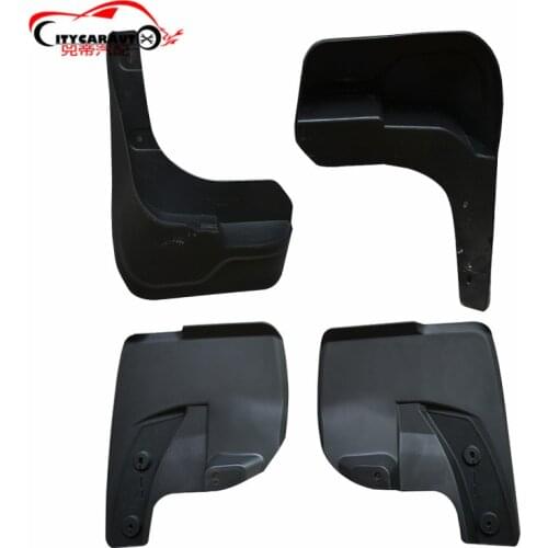 CITYCARAUTO fender mudguard 4PCS/SET dirtboard splash guard fender Mudflap fit for FORTUNER CAR 2015+ EXTERIOR MUDGUARSD