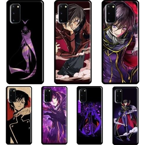 Lelouch Lamperouge Code Geass Case For Samsung Galaxy S21 Ultra S8 S9 S10 Plus Note 9 10 Note 20 Ultra S20 FE Back Cover