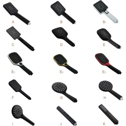 Matte Black Multi Function Hand Held Shower Head Wall Mounted Hand Shower with 150CM Hose and Adjustable Shower Holder Bracket