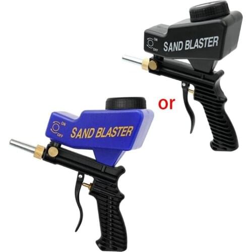Anti-rust Protection Air Spot Sand Blaster Gravity Feed Sandblasting Handheld