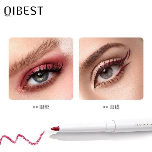 12 Colors Pearlescent Matte Long Lasting Smudge-Proof Waterproof Natural Eyeliner Rotate Automatically Eye Liner Makeup Tools