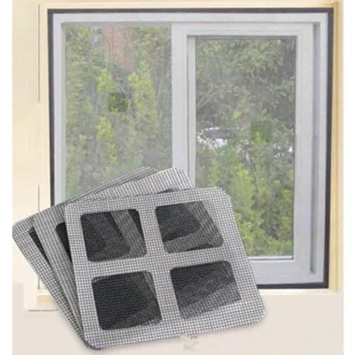 3PCS Polyurethane Mesh Window Screens Door Patch Summer Window Screening Curtain Insect Net Effective Home Living Mosquito Net