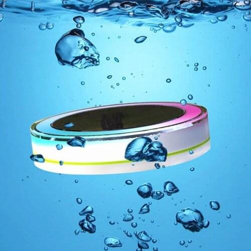 Thrisdar Outdoor Solar Floating Pool Light IP68 Waterproof Rechargeable LED Solar Pond Pool Night Lamp for Garden Backyard Party