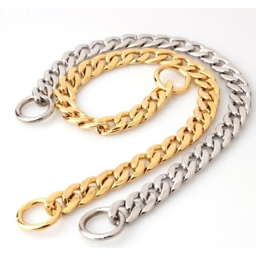 11mm P Chain Small Dog Collar Necklace Stainless Steel Puppy Metal Chain Pet Product Supplier Droshipping Wholesale