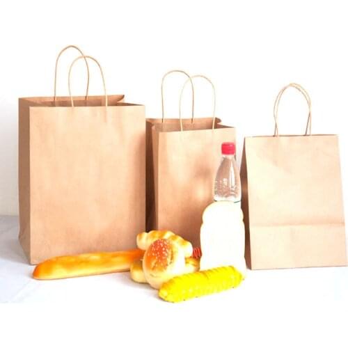 2018 Sale Moana Gift Box 50pcs In/ 12x8x21cm Kraft Paper Tote Bags /festival Bags/paper Bag With Handles/wedding Free Shipping