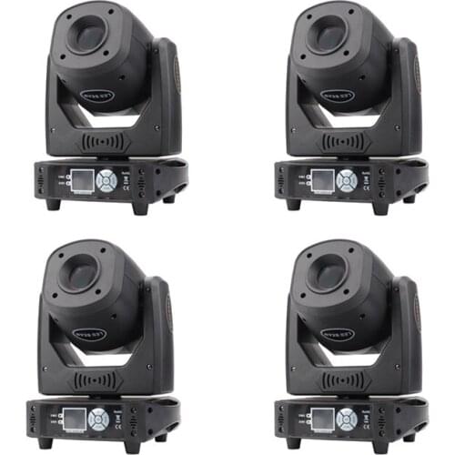 4pcs/lot bright led 100w beam gobo moving head spot light led stage lighting wedding dj