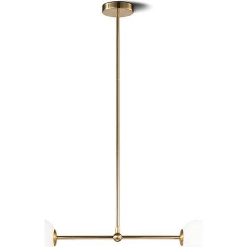 American Creative Glass Ball Pendant Lights Iron Hoop Hang Lamp For Bedroom Cafe Restaurant Bar Indoor Lighting Fixtures Decor