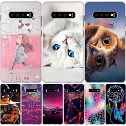 Case for Samsung Galaxy S10 Plus Case 6.4"Silicon 3D Cute Soft TPU Phone Back Cover for Funda Samsung Galaxy S10 Plus Case Cover