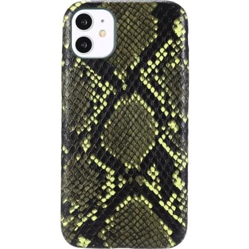 For iphone SE 2nd Snake Skin PU Leather Back Case for iphone X XS MAX XR 6 6S 7 8 Plus Retro Leather Cover for Apple 11 Pro Max