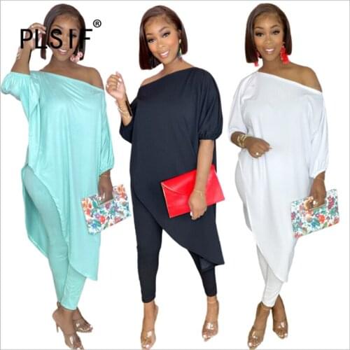 European Summer Long Pant Set Slim Casual Two 2 Piece Sets Active Tracksuit Leisure Tracksuits