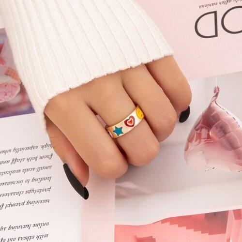 JCYMONG Women's Gold Rings