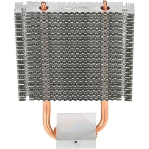 PCCOOLER Motherboard Northbridge Cooler 2 Heatpipes Radiator Aluminum Heatsink Southbridge Support 80mm Cooling Fan for Desktop