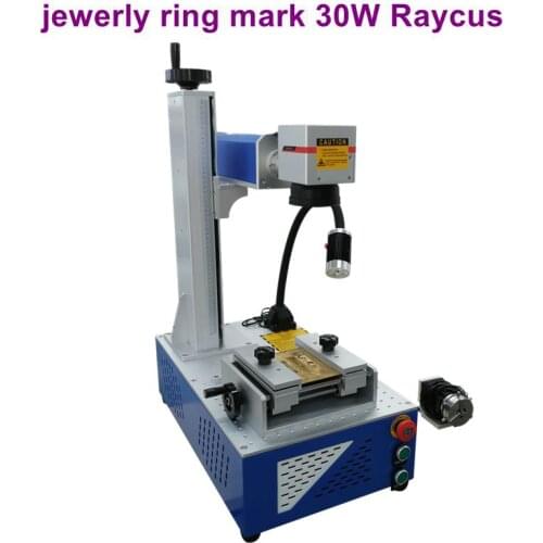 Mopa JPT 60w 100w 3D dynamic Marker Raycus Metal fiber laser 20W 30W 50W color fiber laser marking machine with rotary