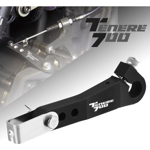 Motorcycle CNC aluminum Clutch Arm Extension One Finger Clutch compatible FOR YAMAHA TENERE 700 2019 2020 2021 TENERE700 T7 logo