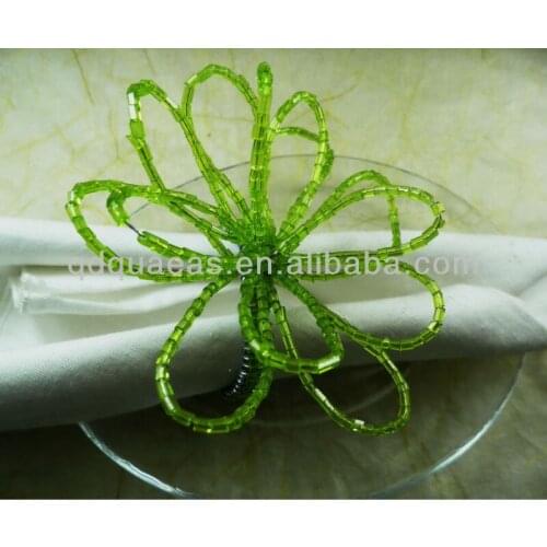 Aliexpress sold beaded wedding napkin ring