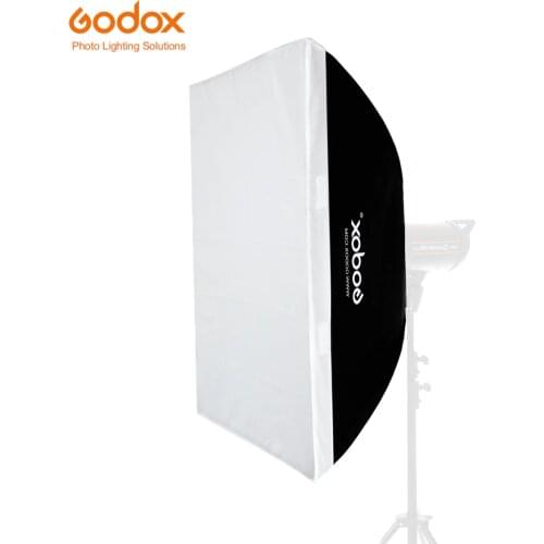 Godox softbox 80*120cm 32"x 47" Portable Rectangular Studio Strobe Softbox with Bowens Mount for Studio Flash
