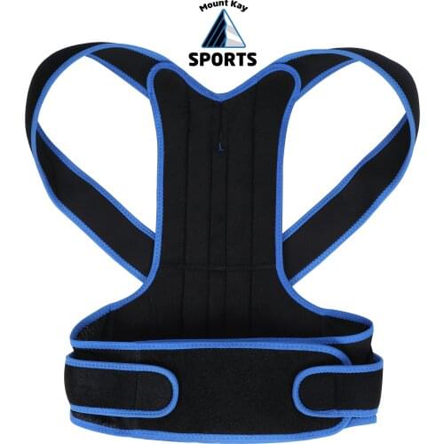 Mount_Kay_SPORTS Unisex Posture Corrector, Shoulder Adjustable Back Support, Belt Shoulder Bandage
