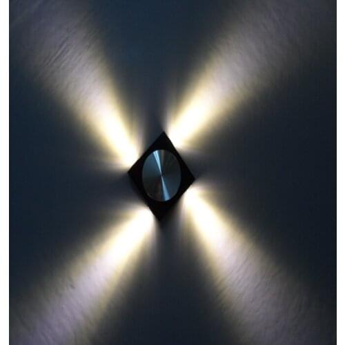 110V/220V 3W Colro Led Modern Wall Light Spiral light LED Wall effect Lamps For KTV/Bar/ Decoration /Living Room DA