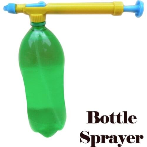 Trolley Gun Mini Water Bottles Plastic Sprayer Head Pesticide Spraying Head Garden Bonsai Pressure Sprayer Agriculture Tools