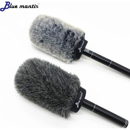 Dead Cat Outdoor short gun wind windproof artifical fur windscreen shield for Rode Ntg3 For me66 MKH416 418 for Sony 670 678 680