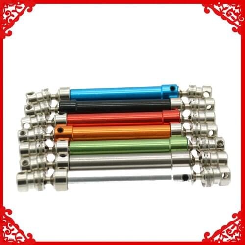 2Pcs/Pair Steel Core110-160mm CVD Universal drive shaft for RC hobby model 1:10 Crawler HSP Axial Traxxas hopup parts N10243