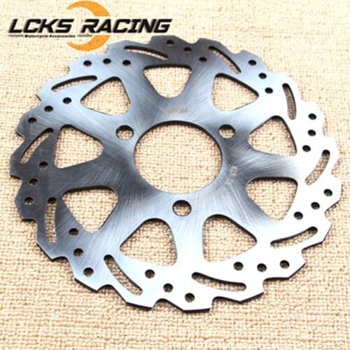 Universal stainless steel 3-hole motorcycle brake disc 220 / 260mm for Yamaha Honda