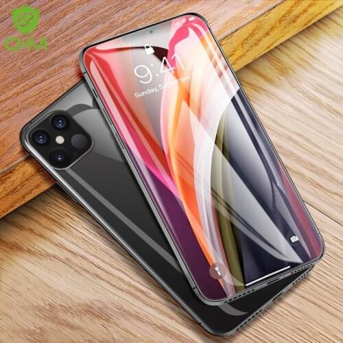 CHYI 3D Curved Film For iPhone 11 pro max Screen Protector Full Cover for iphone 6S 7 8 plus SE2 XR XS 12 Not Glass No bubbles