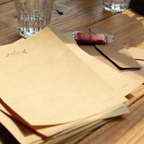 10+2Pcs/Pack New Vintage Little Prince Tower Elk Key Letter Paper Set/ Greeting Letter Paper/Writing Paper Office Supplies