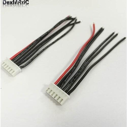 5pcs 5S Li-po Battery Balance Charger Plug Cable 10CM 22AWG For RC Helicopter wholesale