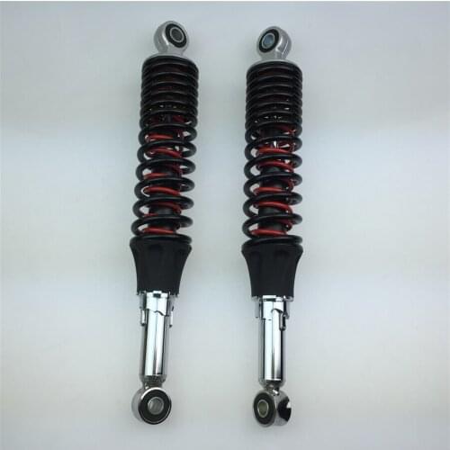 STARPAD Motorcycle electric car shock absorber inside black red double pitch 34cm spring motorcycle shock absorbers