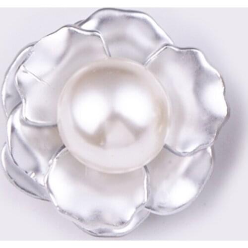 Flower 18mm metal snap button jewelry DIY bracelet MG2871