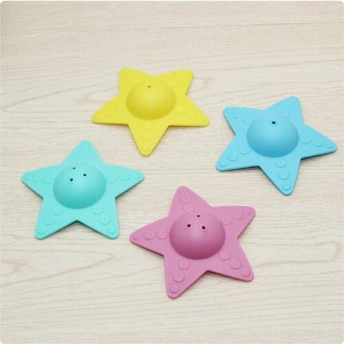 Baby Funny Water Game Bath Toy Cute Starfish and fish baby bath toys bathtub floating toy small gifts For Kids Children