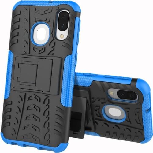 For Samsung Galaxy A40/A70 Case Hybrid TPU Armor Silicone Rubber Hard Case Hard Back Cover Shockproof Impact Case