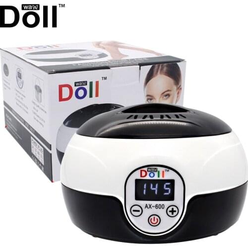 DOLL WAX Electric LCD Wax Heater Paraffin Bath Electric Melting Wax Machine Waxing Wax Warmer Machine for Female Hair Removal