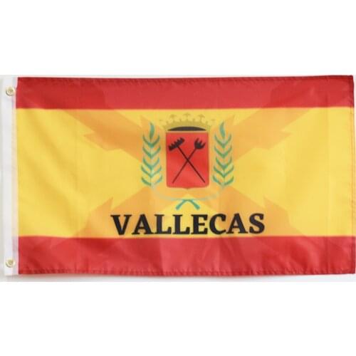 Spain Flag Burgundy Cross of San Andres Spanish Tercios Spanish Army Vallecas Police Vallecas Vallecas Madrid Worker