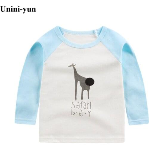 9M-6T Baby Boys Girls T shirts long Sleeve Children Cotton Tops Tees 2018 Kids&Toddlers Shirts Clothes roupas infantis menino