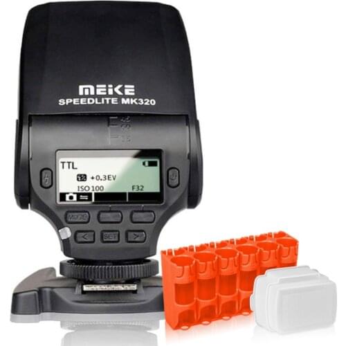 MEKE MK-320 Mini Flash TTL Flash Speedlite for Panasonic Lumix DMC GF7 GM5 GH4 GM1 GX7 G6 GF6 GH3 G5 GF5 GX1 GF3 G3