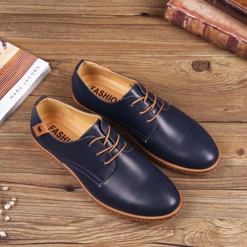 Mens shoes casual office shoes men classic designer shoes men high quality italian Vogue chaussure homme cuir hjm78