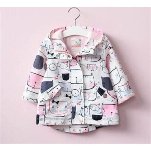 New Baby Girls Coats 2019 Winter Jacket For Girls Coat Kids Warm Hooded Waterproof Outerwear Children Clothes Infant Girls Coat