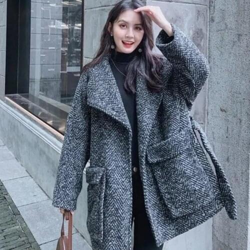 Olive Girl Women's Coats With A Belt