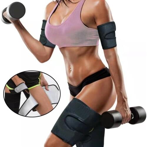 Thigh Arm Trimmers Sauna Sweat Legs Shaper Calories off Warmer Slender Slimming Arms Burn Fat Thermo Neoprene Compress Belt