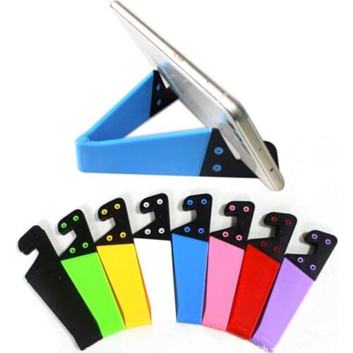 V-Shaped Universal Foldable Mobile Cell Phone Stand Holder for Smartphone & Tablet Adjustable Support Phone Holder High Quality