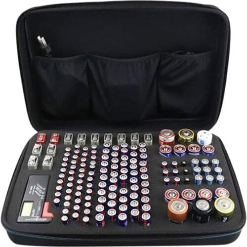 Hard Battery Organizer Storage Box Shockproof Waterproof Explosionproof Carrying Case Holder Bag 42x26.5x9cm TB Sale