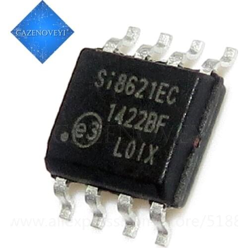 1pcs/lot SI8621EC-B-ISR SI8621ED SI8621EC SI8621 SOP-8 In Stock
